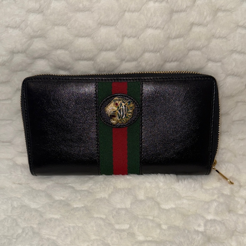 Gucci Rajah Wallet-573791-Authentic-EUC